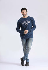 Patch Text Sweat Shirt